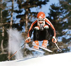 Athletes Prints: Gustav Thöni 1976