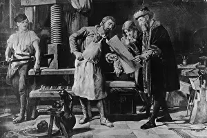 Workshop Prints: Gutenberg At Work