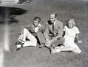 H. B. Warner and His Children