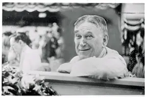 H. L. Mencken Sitting With His Arm Propped