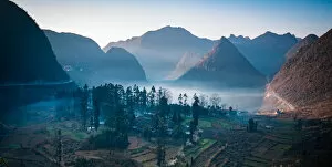 Images Dated 14th February 2016: H Mong King Temple Valley, Ha Giang Province, Vietnam
