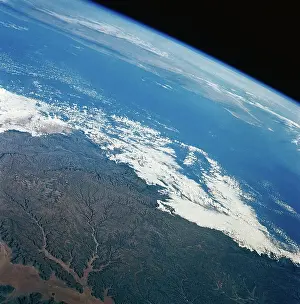 Peninsula Prints: Hadramaut Plateau from Space