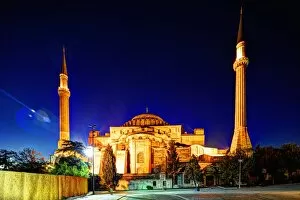 Hagia Sophia, Sultanahmet, Istanbul, European side, Istanbul Province, Turkey, European side