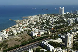 Port Prints: Haifa, Israel, Middle East, Middle East
