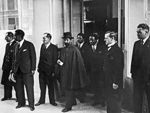 Geneva Prints: Haile Selassie & Followers Leave League