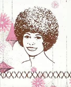 Hair Care Prints: Hair model