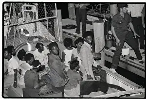Haiti Prints: Haitian Refugees Landing in Miami