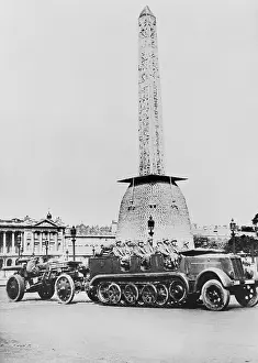 Half-track At Cleopatra's Needle