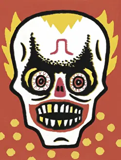 Facial Ex Prints: Halloween Skull Mask