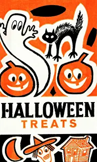 Treat Prints: Halloween Treats