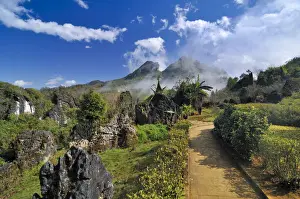 Sa Pa Prints: Ham Rong Mountain, Dragon Jaw Mountain, Sapa, Vietnam, Asia