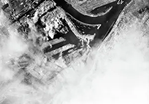 Allied Prints: Hamberg Germany After Bombing