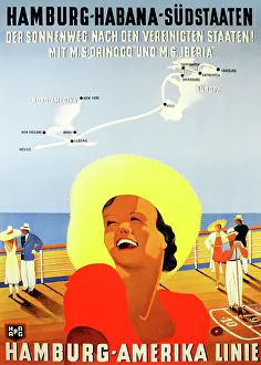 Hamburg Prints: Hamburg - Habana - Sudstaaten