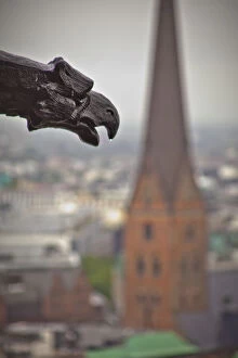 Images Dated 27th August 2010: Hamburg Skyline From St. Nicholas Church