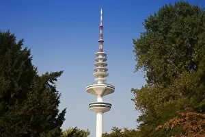 Images Dated 17th September 2014: Hamburg TV Tower, Heinrich-Hertz-Turm, radio telecommunication tower, Hamburg, Germany