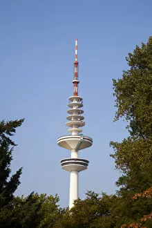 Images Dated 17th September 2014: Hamburg TV Tower, Heinrich-Hertz-Turm, radio telecommunication tower, Hamburg, Germany