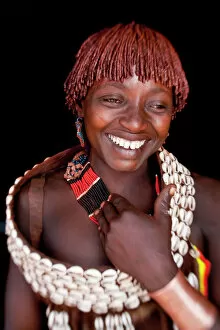 Traditional Collection: Hamer Woman, Omo Valley, Ethiopia