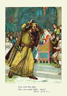 Hamlet Prints: Hamlet, Act iii, sc. 2