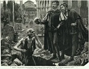 Hamlet And Horatio In The Graveyard