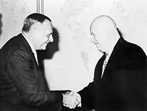 Capitalist Prints: Hammer And Khrushchev Shaking Hands