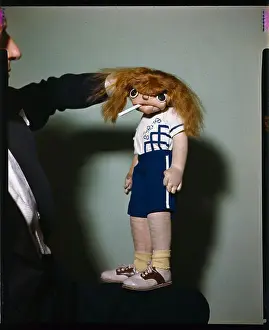 Hand Puppet Smoking a Cigarette