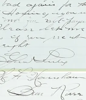 Illustrati Prints: Hand Written Letter