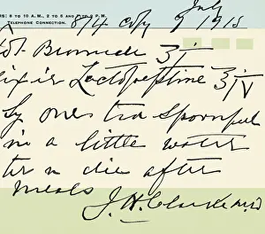Illustrati Prints: Hand Written Letter