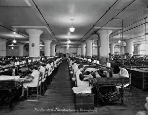 Huty34298 Prints: Handkerchief Manufacturing Department