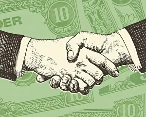 Cash Prints: Handshake