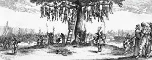 Hostage Prints: Hanging Of Hostages During 30 Yrs War