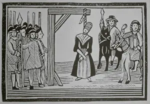 Hanging of Miss Davis