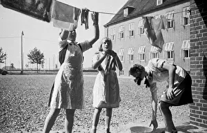 Washing Line Prints: Hanging Out Washing