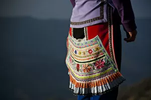 Images Dated 15th February 2012: Hanis traditional skirt