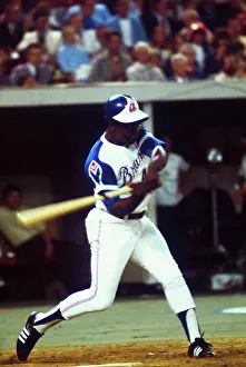 Hank Aaron Batting in All-Star Game