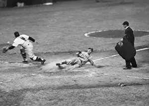 Hank Arft Slides Into Home Base