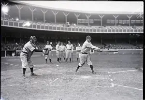 Catching Prints: Hans Wagner At Bat Circa 1910