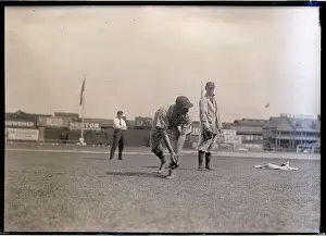 Shortstop Prints: Hans Wagner Playing For Pitts Pirates