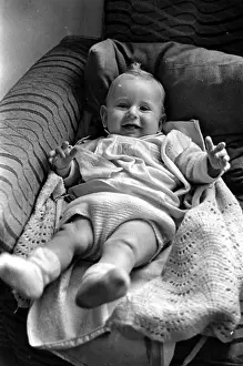 M Juv Ages Under 1 Boys Prints: Happy Baby Boy