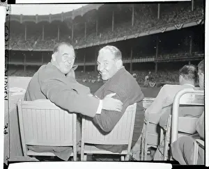 Happy Chandler and Eddie Eagan Embracing