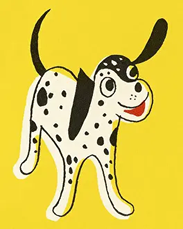 Dalmatian Prints: Happy Puppy