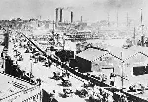 Harbor At Sydney Australia 1921