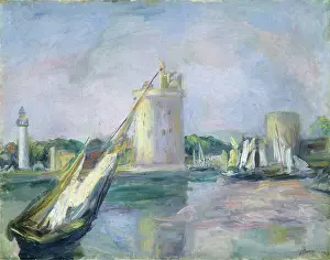Sea Landscape Prints: Harbour Entrance Of La Rochelle