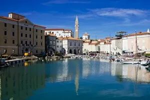 Images Dated 8th May 2012: Harbour, Piran, Adriatic Sea, Slovenia