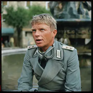 Hardy Kruger Wearing a German Uniform