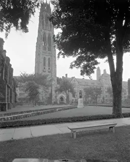 New Haven Prints: Harkness Memorial Building on Yale Campus