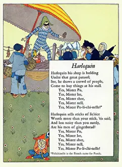 Toys Prints: Harlequin
