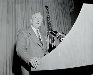 Curtice Prints: Harlow H. Curtice Speaking at Luncheon