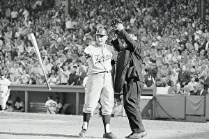 Harmon Killebrew Talking to the Umpire