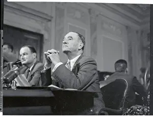 Harold E. Talbott in Hearing