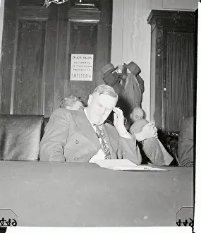 Harold Ickes at Senate Hearing